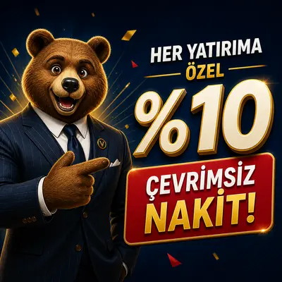 Vaycasino %10 nakit bonus
