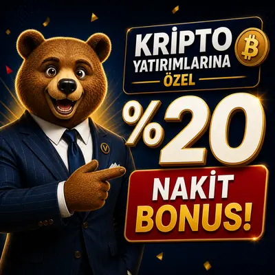 Vaycasino %20 kripto bonus
