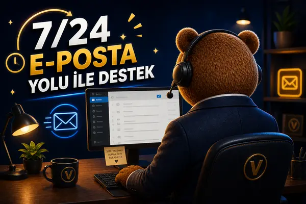 Vaycasino e-posta desteği